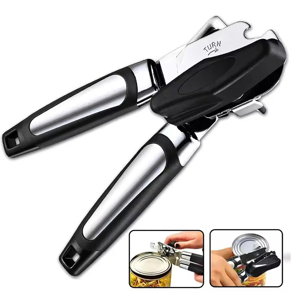 Stainless Steel Can Opener & Bottle Opener – Side Cut Can & Bottle Opener Richie's