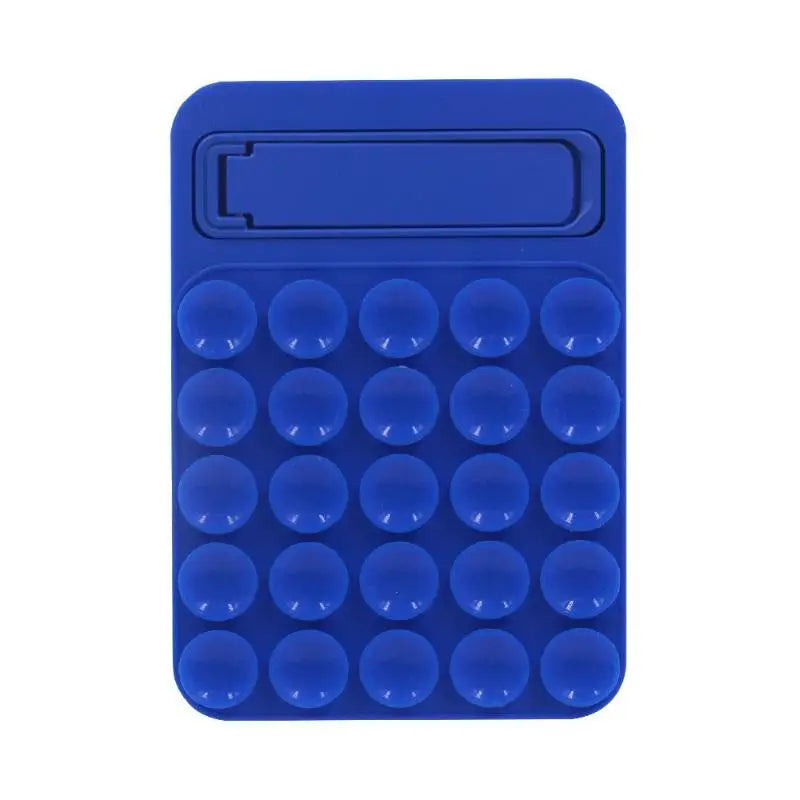 Foldable Silicone Suction Phone Mount – Shower Mirror Holder Phone Suction Mount Richie's Dark blue