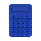 Foldable Silicone Suction Phone Mount – Shower Mirror Holder Phone Suction Mount Richie's Dark blue