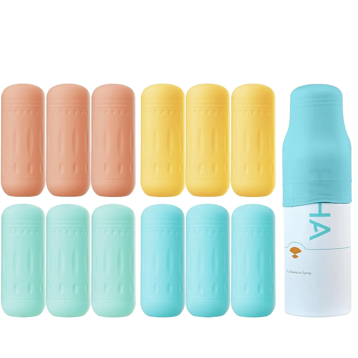 Silicone Travel Bottle Covers – Leak-Proof Toiletry Caps Travel Bottle Covers Richie's