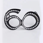 Rhinestone Birthday Number Party Glasses 16 18 30 40 50 60 Party Novelty Glasses Richie's Number 60