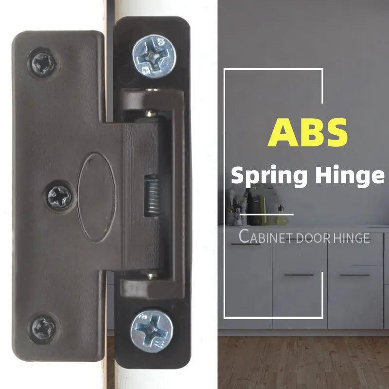 Plastic Spring Hidden Cabinet Hinge 4pcs – Wardrobe & Cupboard Cabinet Spring Hinge Richie's