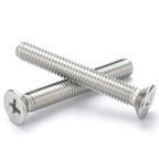 304 Stainless Steel UNC Countersunk Phillips Screws | 4 Sizes Machine Screws Richie's