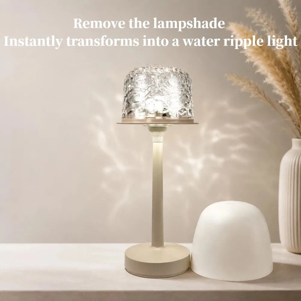 Ocean Wave Projector Lamp – 16 Color Rechargeable LED Night Light LED Projector Lamp Richie's