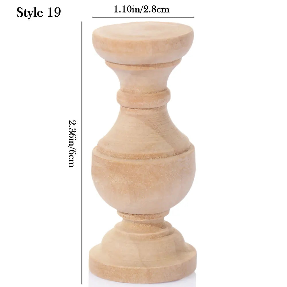 Vintage Wood Carved Furniture Leg – European Style Cabinet Foot Furniture Leg Richie's 19