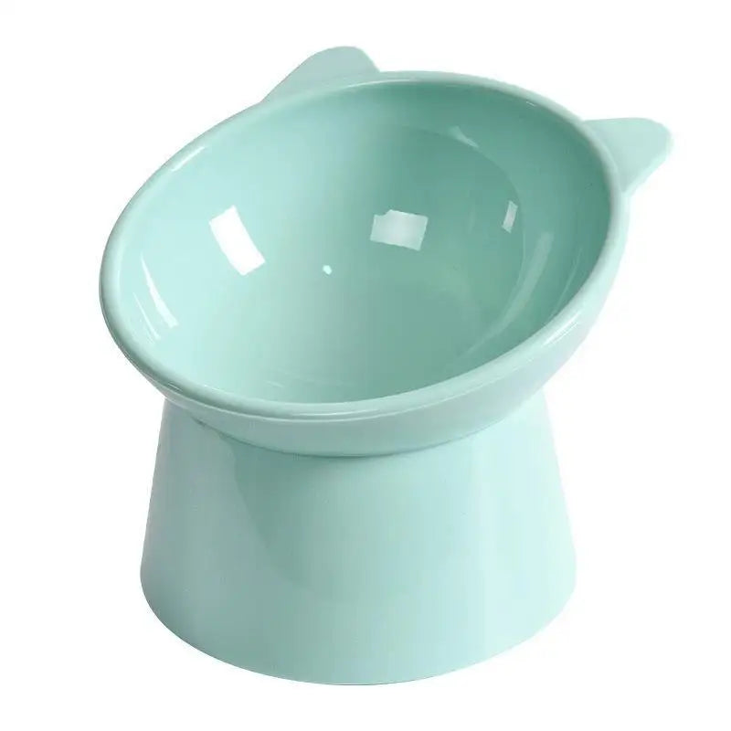 Tilted Elevated Cat Bowl | Whisker-Friendly Pet Feeder Elevated Pet Bowl Richie's B
