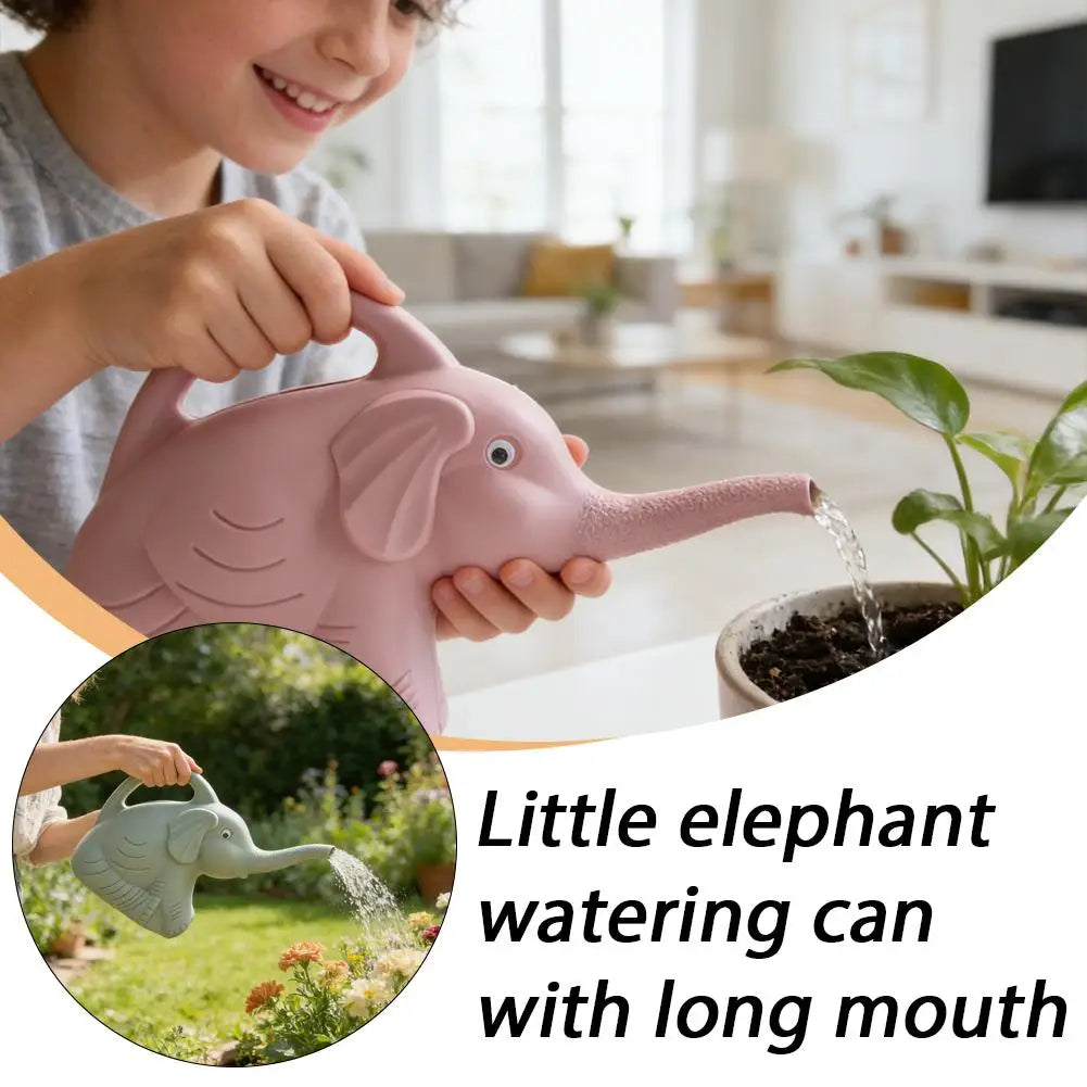 Cute Elephant Watering Can 2L Long Spout – Indoor & Outdoor Watering Can Richie's