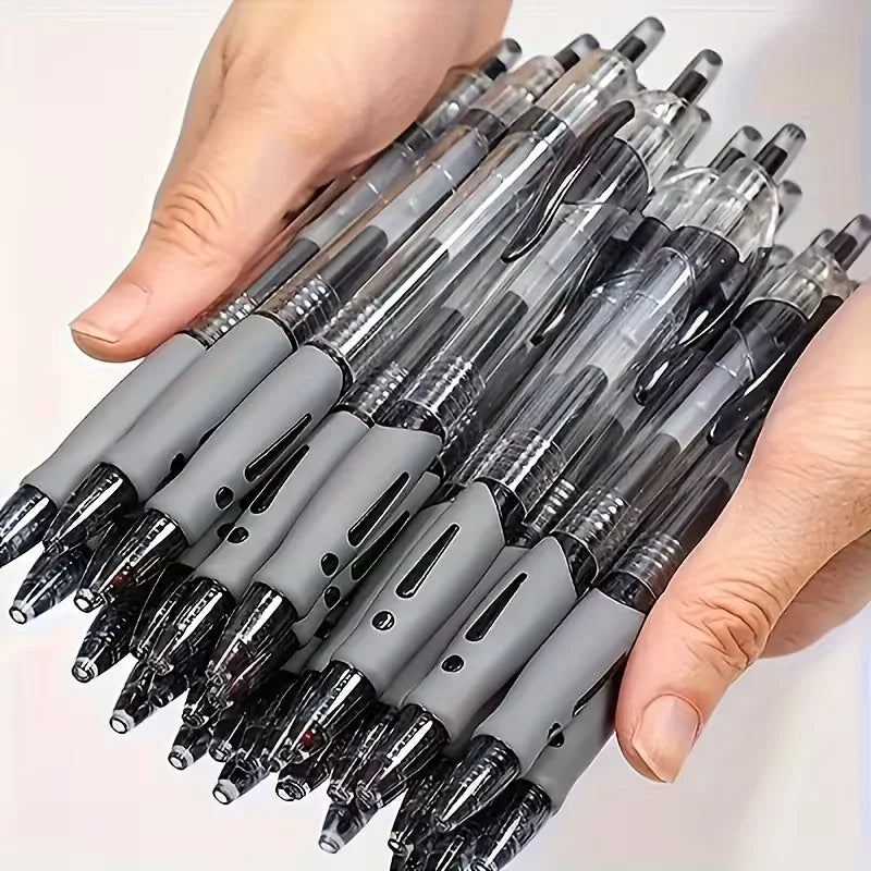10-Pack 0.5mm Retractable Ballpoint Pens – Black Ink Pens Ballpoint Pen Set Richie's Default Title