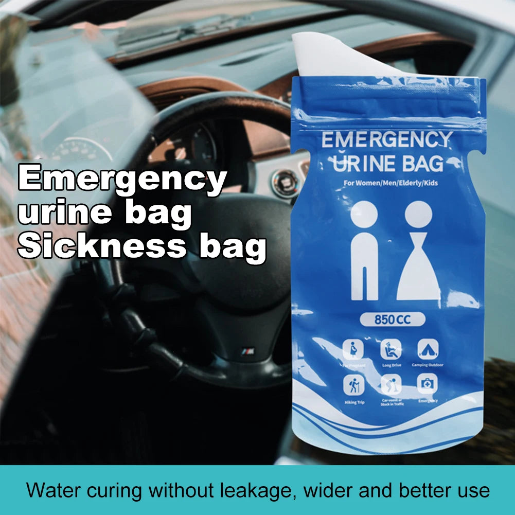 Disposable Urinal Bags – Leakproof Self-Sealing Emergency Pee Bags Disposable Urinal Bag Richie's