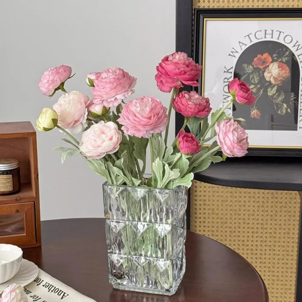 3-Head Silk Peony Artificial Bouquet – Wedding & Home Décor Artificial Flower Bouquet Richie's