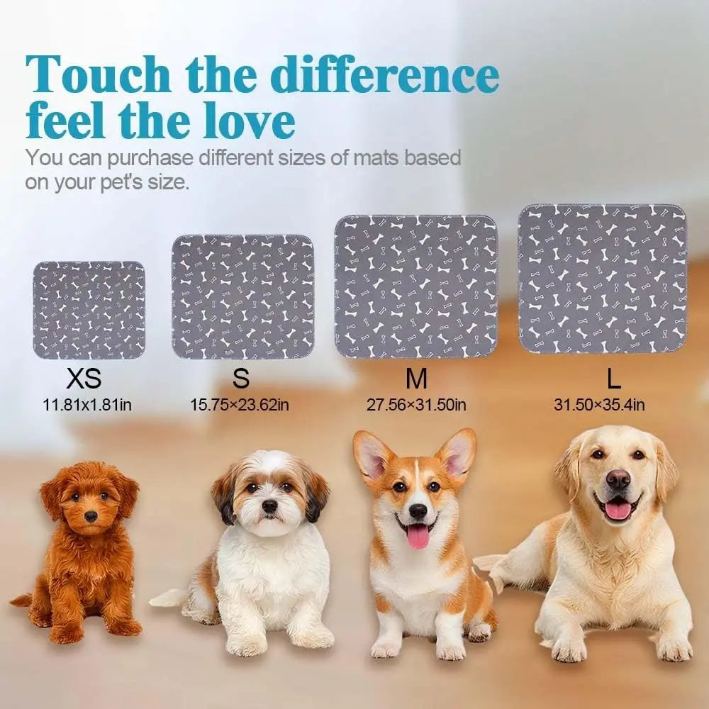 Reusable Washable Puppy Pee Pad – Anti-Slip & Leak-Proof Pet Training Pad Richie's