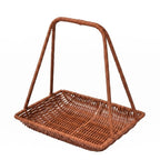 Plastic Rattan Handheld Serving Basket – Round & Rectangle Serving Basket Richie's Large Square