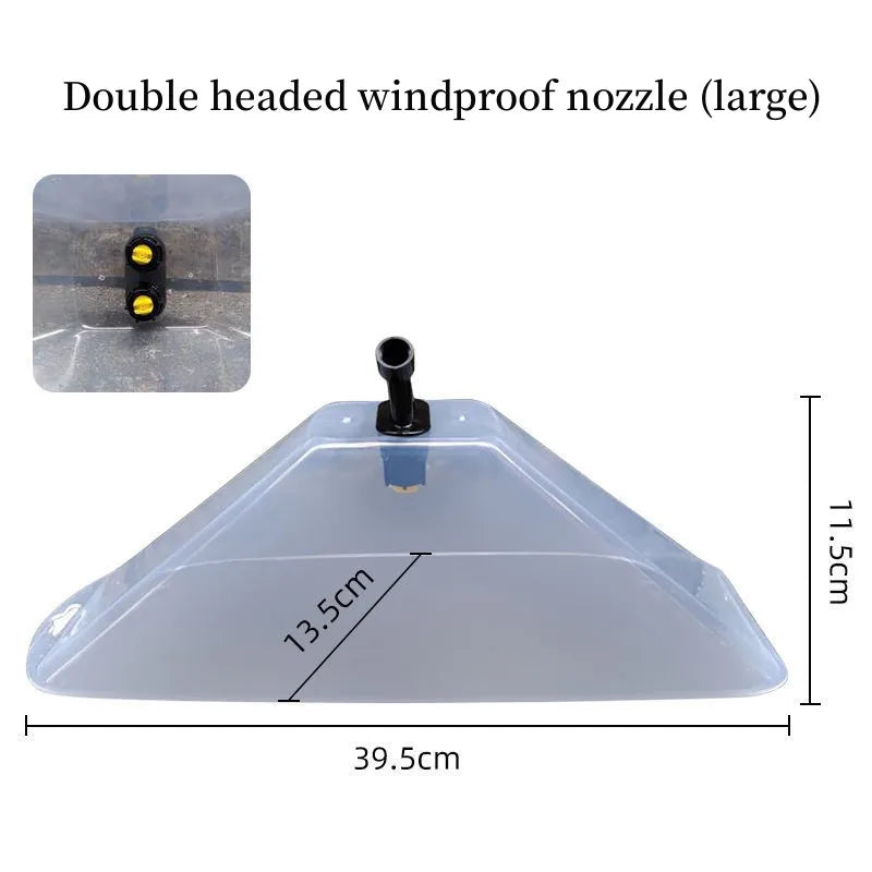 Windproof Fan-Type Sprayer Nozzle Cover – Garden & Farm Sprayer Nozzle Cover Richie's Dual L