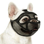 Adjustable Breathable Dog Muzzle for French Bulldogs & Short Snouts Dog Muzzle Richie's M