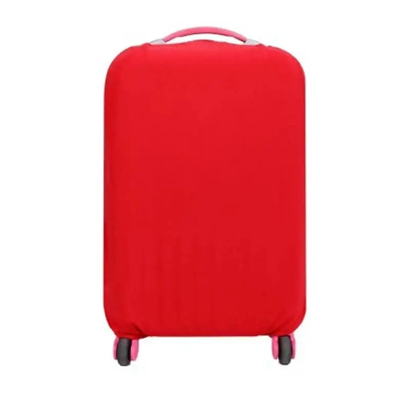 Stretch Suitcase Protector Cover 18–32 Inch Luggage Shield Luggage Cover Richie's red S(18-20inch)