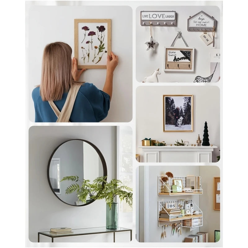 Claw Drywall Picture Hangers – No-Tool Wall Hooks Kit Picture Hanger Hooks Richie's