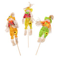 3-Piece Scarecrow Pumpkin Halloween Ornament Set | Home Decor Halloween Ornament Set Richie's Default Title