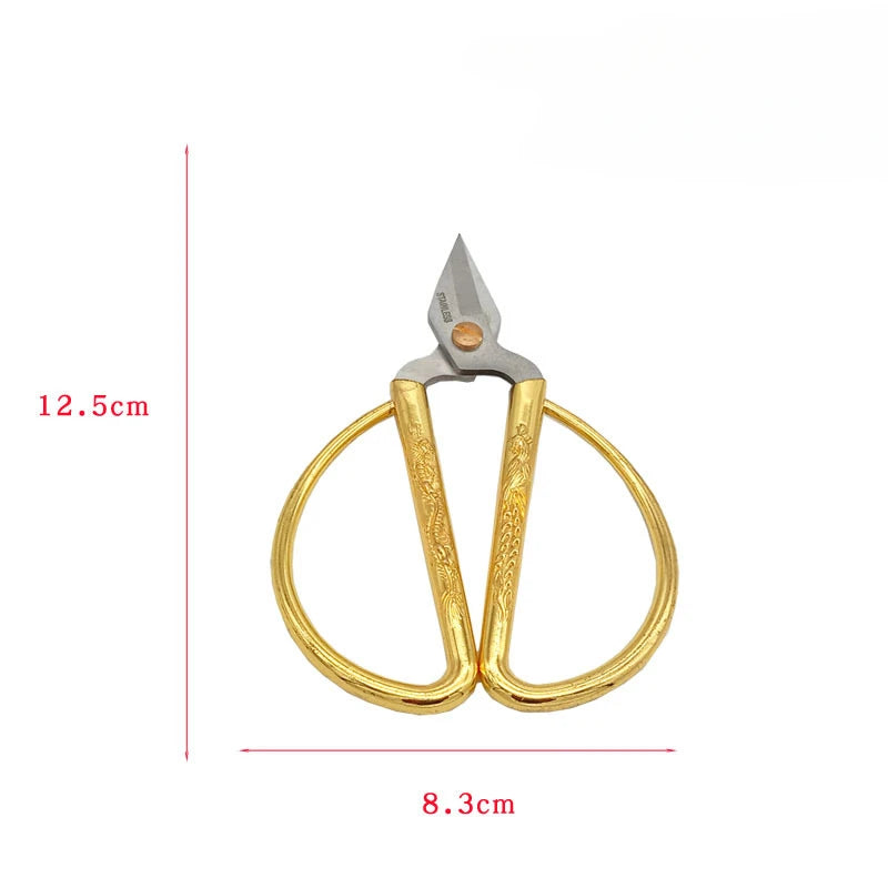 Mini Retro Stainless Steel Sewing Scissors – Embroidery & Fabric Sewing Scissors Richie's 12.5CM