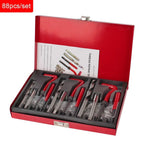 88/131 Pcs Thread Repair Kit M5–M12 Wire Insert Set Thread Repair Kit Richie's 88PCS
