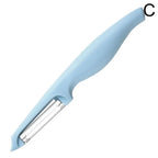 Vegetable & Fruit Peeler Grater Slicer – Kitchen Gadget Vegetable Peeler Richie's Blue