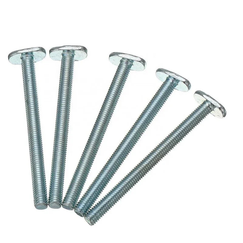M8 T-Track Bolts 100mm – Woodworking DIY Linear Rail T-Track Bolt Set Richie's 10pcs T8-100mm