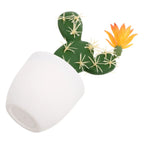 Mini Artificial Cactus Plants in Pots – 7" Faux Succulent Decor Artificial Plant Decor Richie's