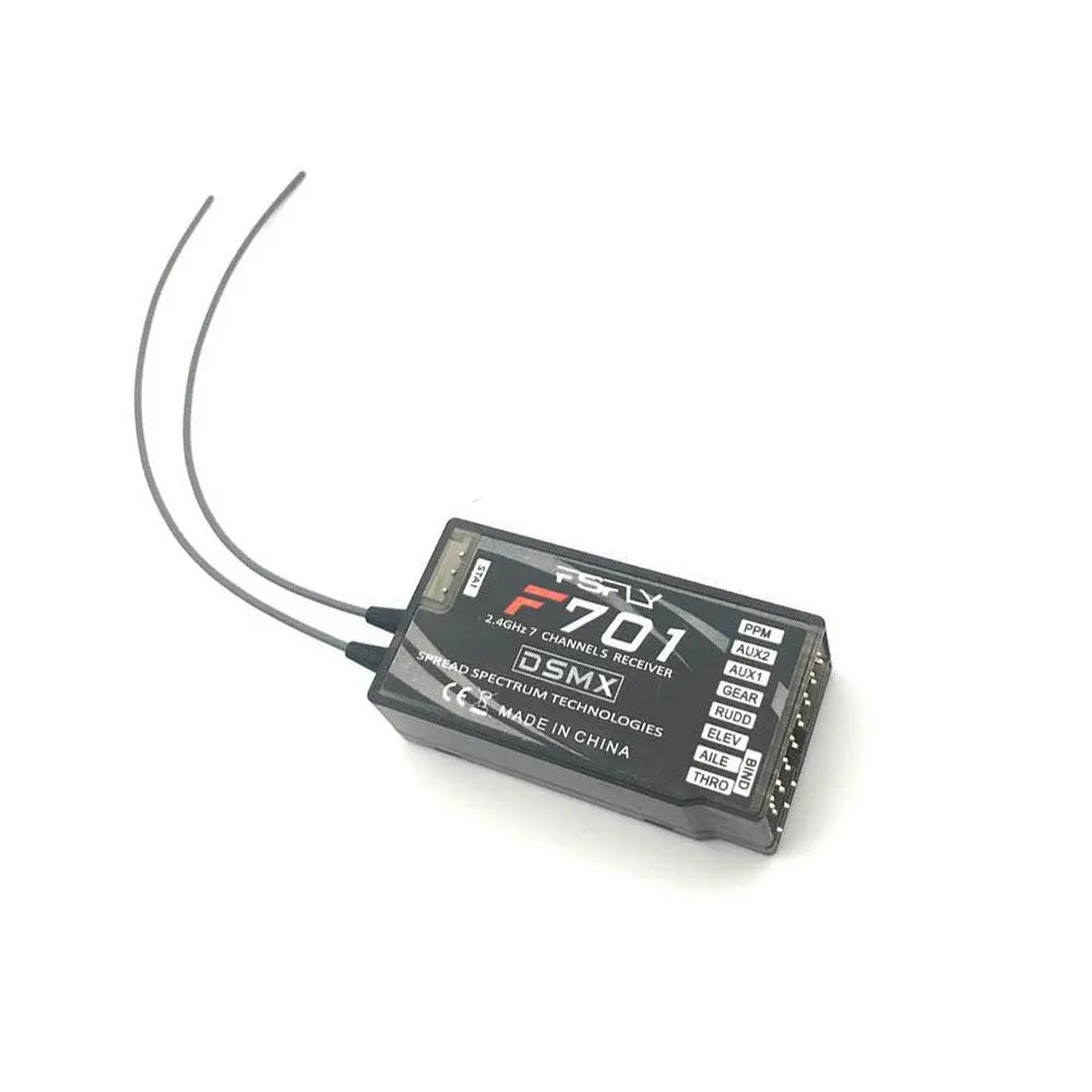 F701 2.4GHz 7CH RC Receiver DSMX DSM2 for Spektrum JR DX6i DX7 RC Receiver Richie's Receiver