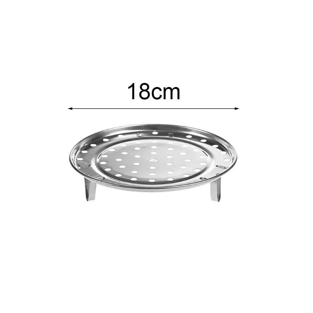 Stainless Steel Steaming Rack with Feet – Multi-Size Kitchen Tray Steaming Rack Richie's 18cm