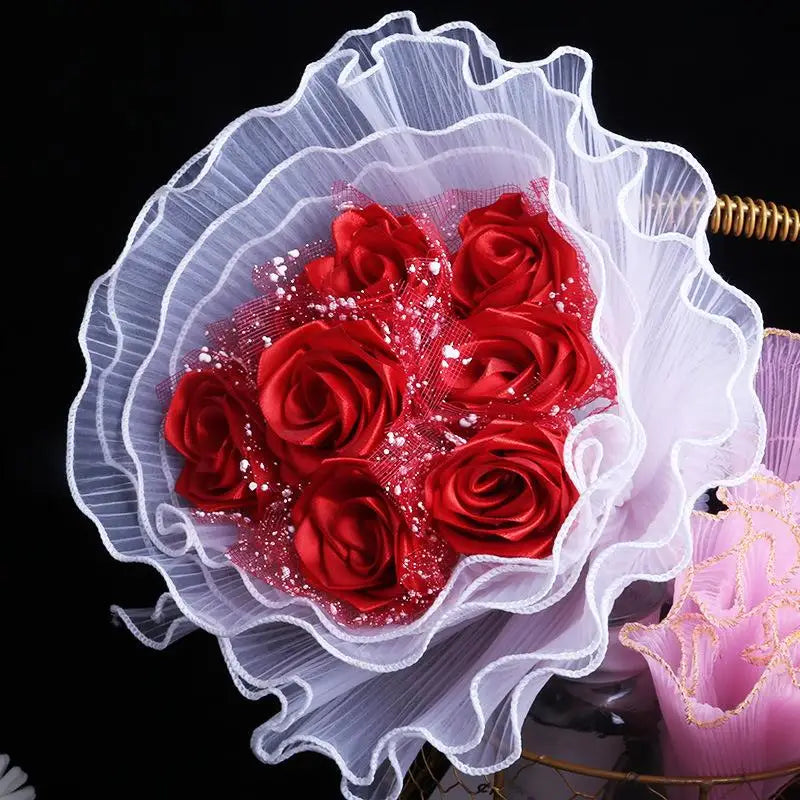 Pearl Wave Gauze Flower Wrapping Mesh 28cm x 4 Yards Floral Wrapping Mesh Richie's