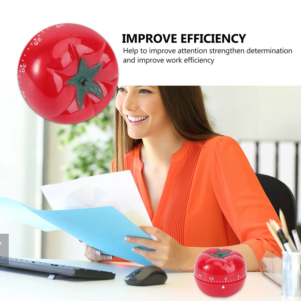 Tomato Kitchen Timer – 60-Min Mechanical Countdown Kitchen Timer Richie's