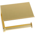 Brushed Gold Toilet Paper Holder with Phone Shelf | 304 Steel Toilet Paper Holder Richie's Gold