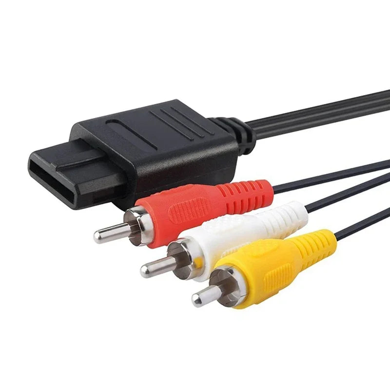 AV Cable for Nintendo N64, Super Famicom SFC & GameCube AV Gaming Cable Richie's