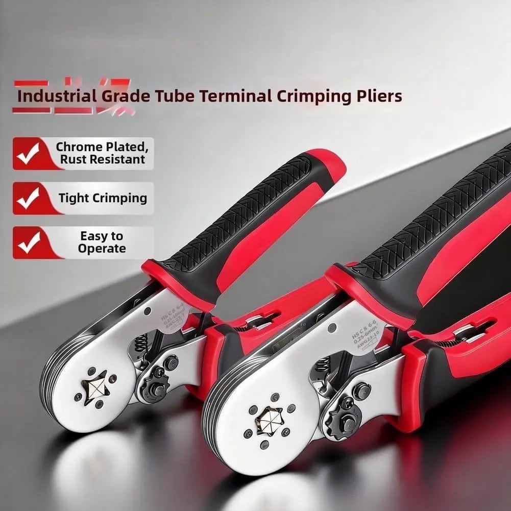 Terminal Block Crimping Tool – Self-Adjusting, 0.25–10mm² Crimping Tool Richie's