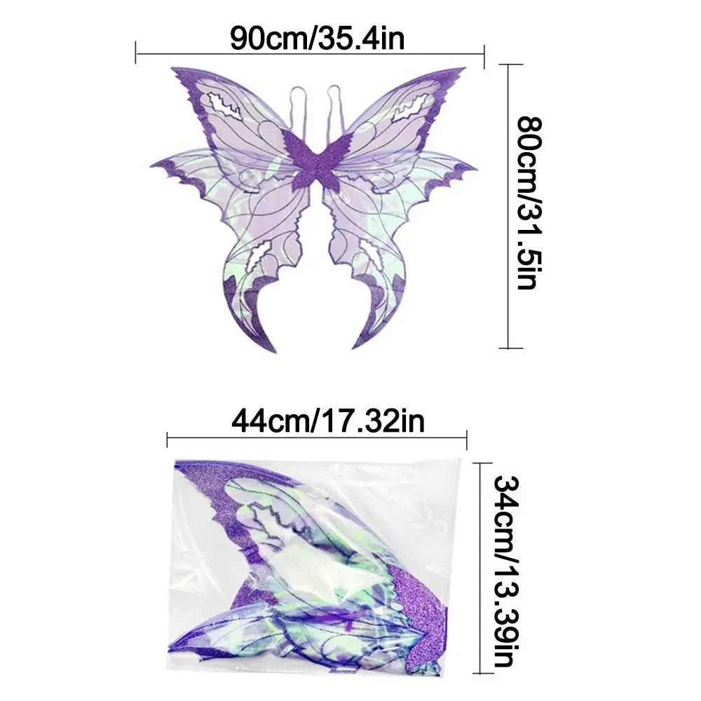 Sparkling Fairy Butterfly Wings Costume for Women & Girls Costume Wings Richie's