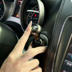 Luxury Metal Push-to-Start Button Cover | Car Joystick Knob Car Interior Accessory Richie's Gray