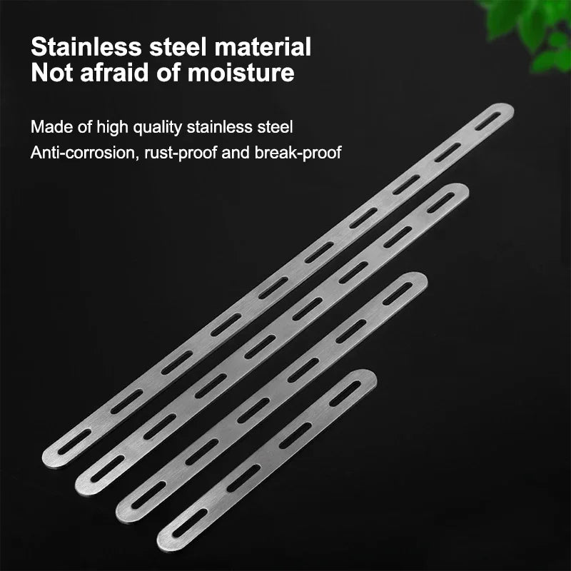 Stainless Steel Flat Corner Bracket Mending Plate – Furniture Brace Corner Bracket Plate Richie's