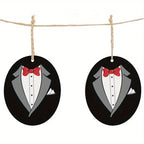 10pcs Graduation Felt Tailcoat Pendants Party Decoration Hangers Party Pendant Decorations Richie's
