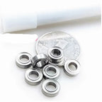 10pcs 681ZZ Miniature Ball Bearings 1.5x4x2mm ABEC-3 Metal Sealed Miniature Ball Bearings Richie's