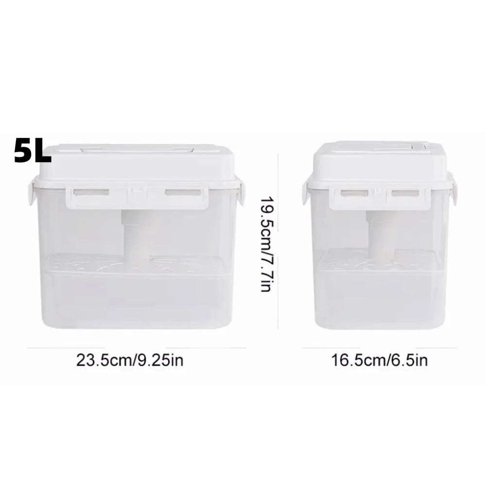 Food Grade Kimchi & Pickle Fermentation Container 4L/5L Fermentation Container Richie's 5L