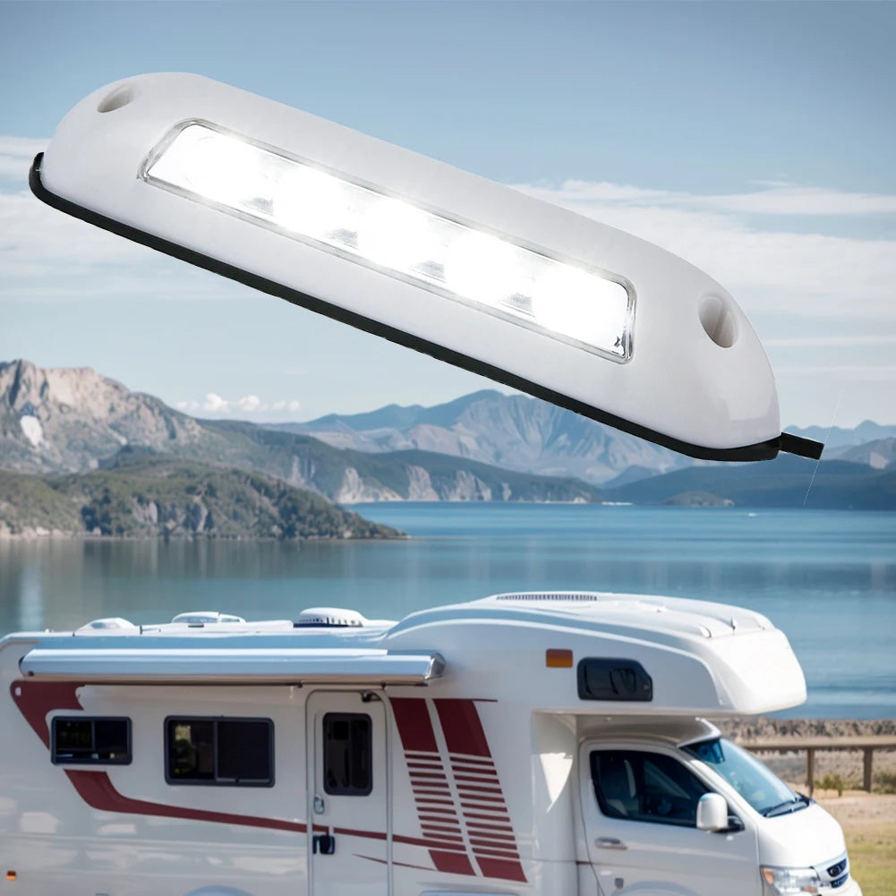 12V RV LED Awning Porch Light 10 LED 6000K IP67 Waterproof RV Awning Porch Light Richie's