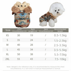 Cute Bear Dog Winter Coat – Warm Vest Jacket for Small Pets Pet Dog Coat Richie's