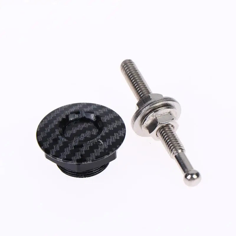30mm Aluminum Hood Pin Quick Release Latch Lock – Universal Fit Hood Pin Lock Kit Richie's Carbon fiber