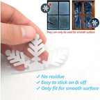 9-Sheet Reusable Christmas Window Clings – Holiday Static Stickers Holiday Window Clings Richie's