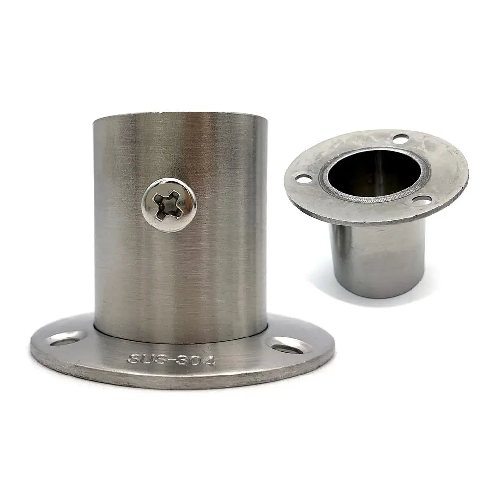 Stainless Steel Closet Rod Bracket with Cover 19mm–32mm Closet Rod Bracket Richie's