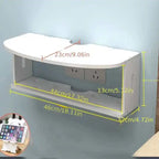 No-Drill Wall Socket Shelf – Bedside & Router Storage Rack Wall Storage Rack Richie's 46cm
