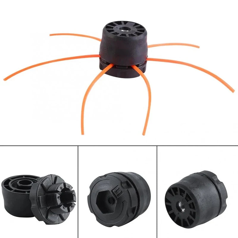 Universal Nylon Grass Trimmer Head with Replacement Lines Trimmer Head Richie's