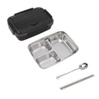 304 Stainless Steel 3-Compartment Lunch Box 1.8L Leakproof Stainless Steel Lunch Box Richie's