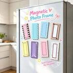 8-Pack Flexible Magnetic Photo Frames – Clear Window Fridge Display Magnetic Photo Frame Richie's
