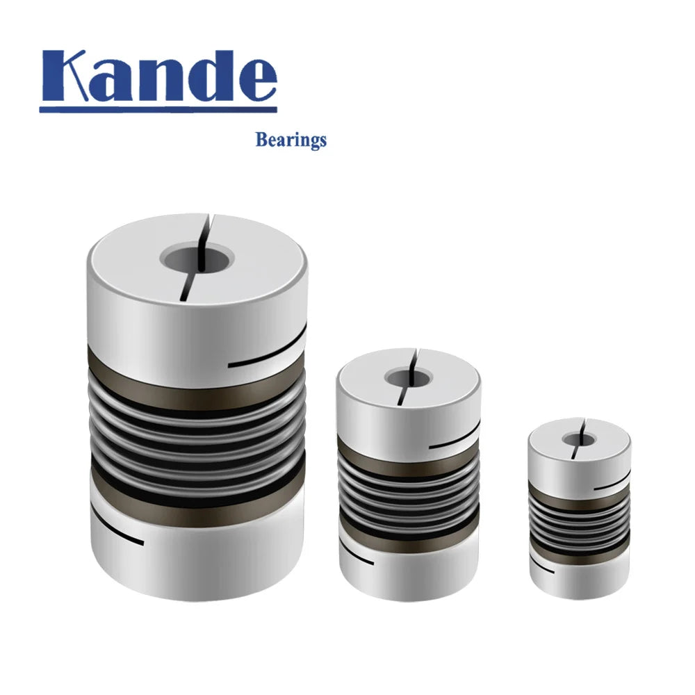 CNC Aluminium Flexible Bellows Coupling D80L103 – Stepper Motor Shaft Coupling Richie's