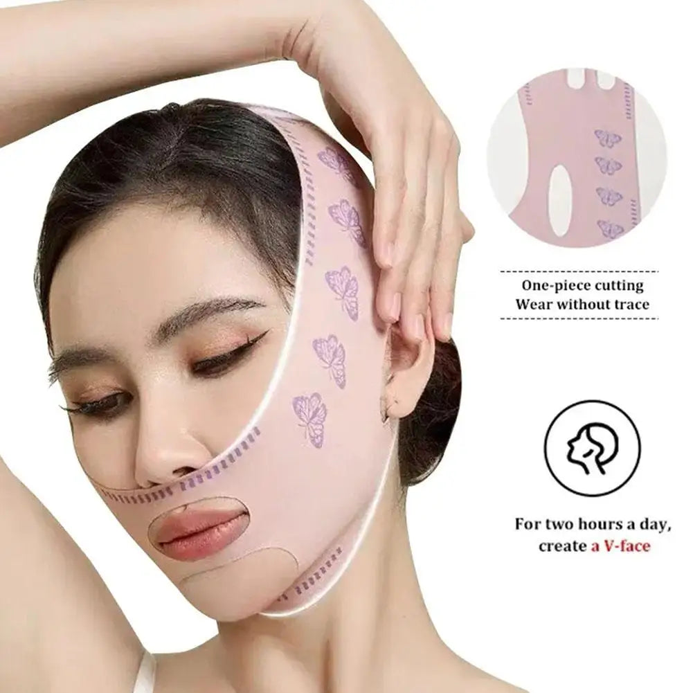 V Line Face Lifting Bandage – Chin & Jawline Sculpting Strap Facial Lifting Strap Richie's